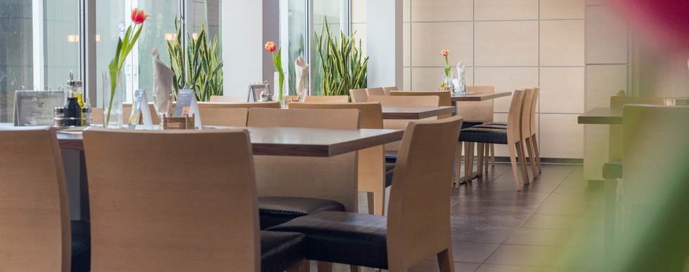 Interiér restaurace Sportovní areál Vitality